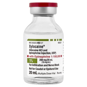 XYLOCAINE 1% +EPI 20ML MDV